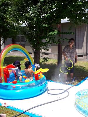プールの日の報告:ぺあれんつ