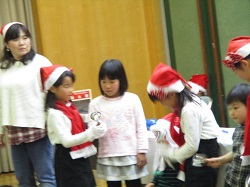 クリスマス会無事終了、大盛況！！