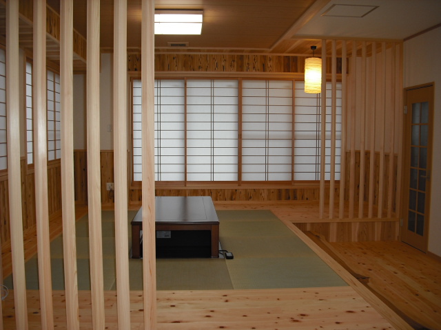 （写）あり！和食店のような落ち着いた空間リフォーム施工事例
