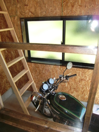 バイク好きのお父さんのためのガレージ♬趣味部屋や書斎部屋が欲しい！！！お父さんこだわりの家 2018/05/28 20:14:00