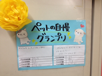 ペット自慢コンテスト！発表しまーす！ 2014/07/05 10:00:00
