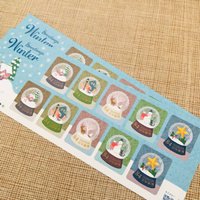 冬のグリーティング　絵本の世界