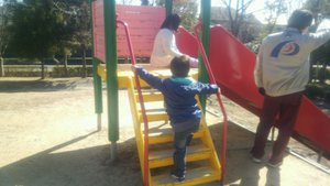 土曜日の公園