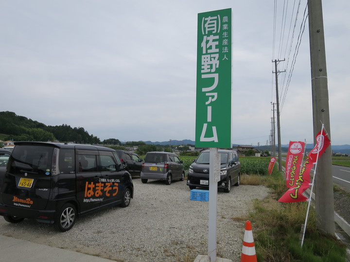 「森町のとうもろこし」を買いに来たら、可愛いアイドルを発見！