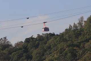 舘山寺　「幸せの星」のアーチ　