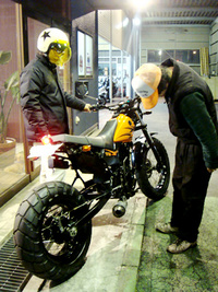 ヤマハ ｔｗ２２５ L バイク屋ではたらくｏｌの日記