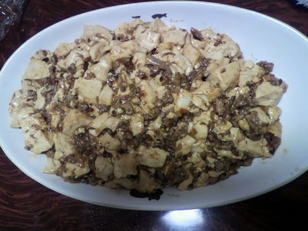 麻婆豆腐の作り方