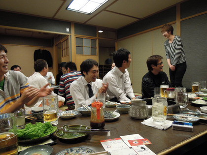 長崎飲食元気会「ホタル」の熱い夜。