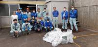 浜松市東区西ヶ崎の(株)リサイクルクリーン浜松営業所の有志が近隣道路の清掃活動を行いました。 2023/12/19 08:49:18