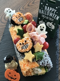 ハロウィン気分で飾り寿司教室 2019/09/07 21:53:39