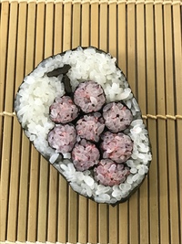今月の親子で飾り寿司は 2020/10/24 20:17:40