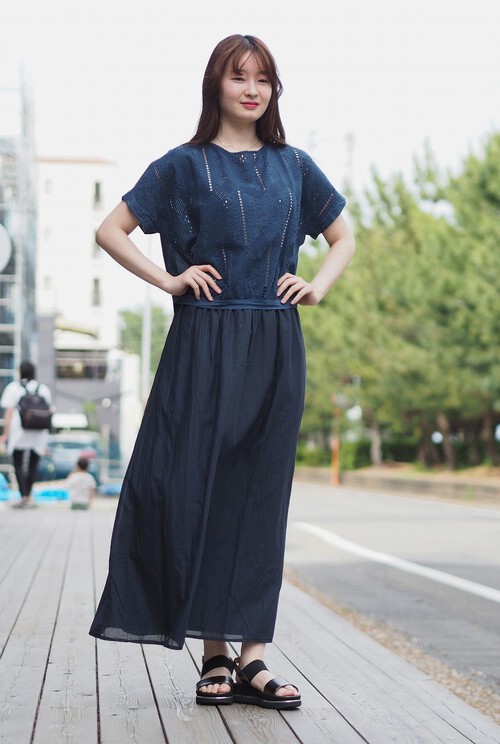 丈長めのドレス＆スカート」