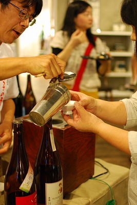 「ひやおろしと熟成酒の会 in HACO+CAFE」