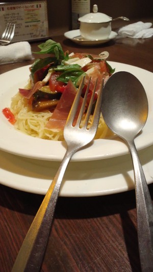 冷製パスタ