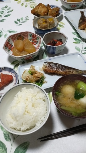 お取り寄せのイワシ明太