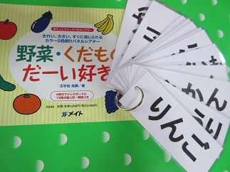 野菜・くだもの当てっこパネル(古宇田亮順）