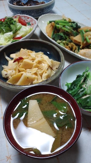 春の恵みごはん