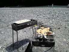 夏はやっぱりBBQでしょ♪ってか無人？！
