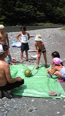 川遊び♪