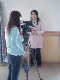 サークルにTV取材が来た！