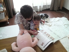 子連れで授業☆