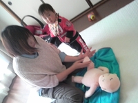 子連れ授業♪ 2012/04/03 16:23:39