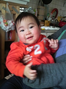 赤ちゃんと一緒にお勉強☆