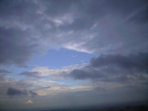 滝沢の展望台