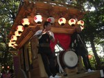 今日の祭りは♪