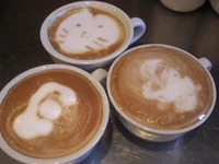 初カプチーノ♪