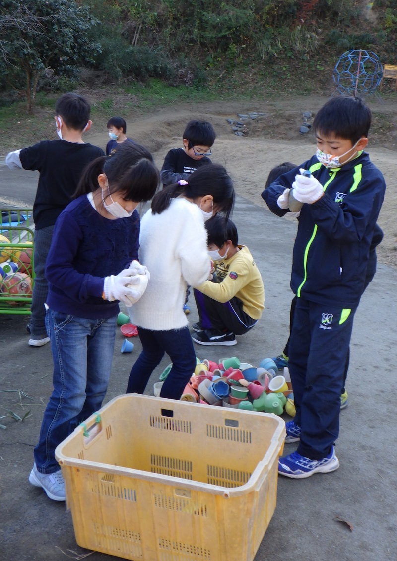 大掃除と冬休み学童保育