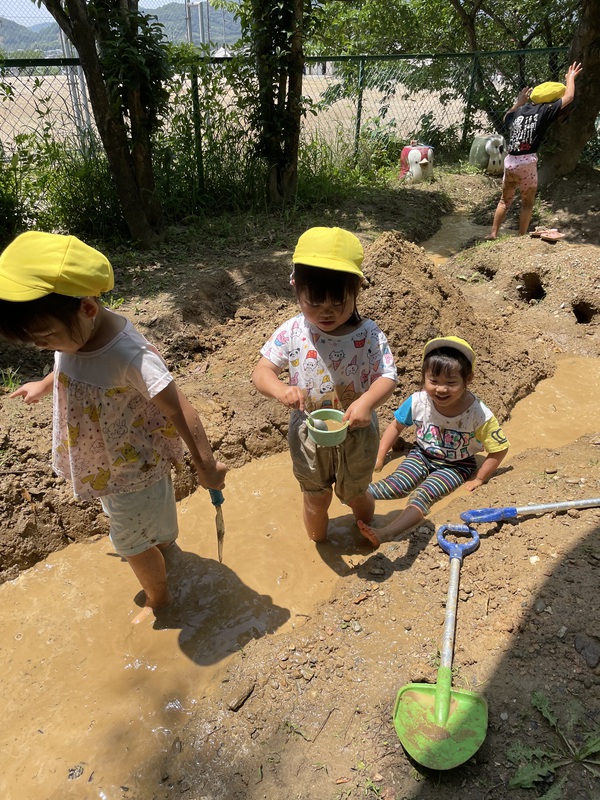 どろんこ遊び！