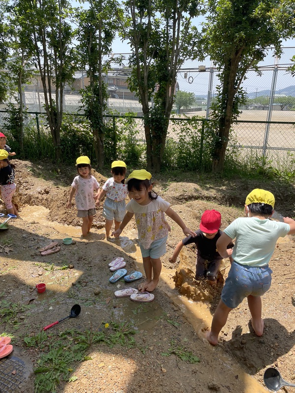 どろんこ遊び！