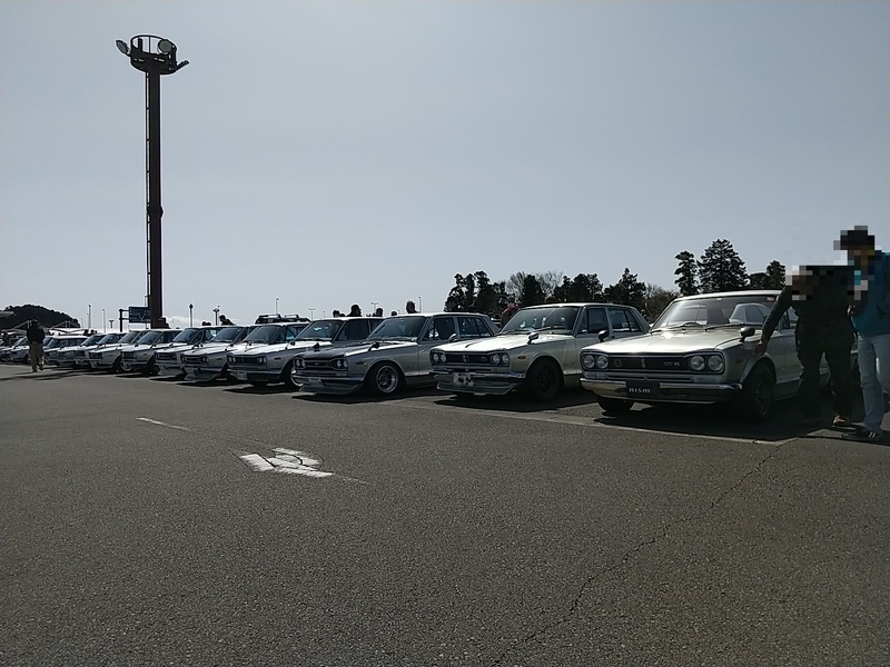 旧車見学（2022．3）　静岡空港