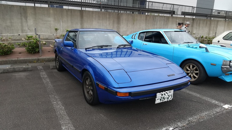 旧車見学（2021.10）　静岡空港