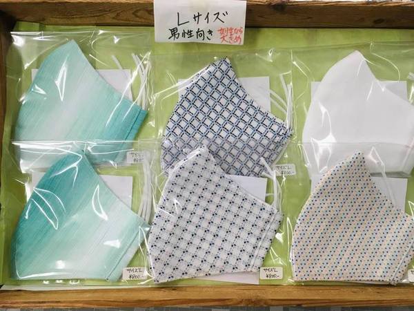 遠州織物の夏用マスクが再入荷♪