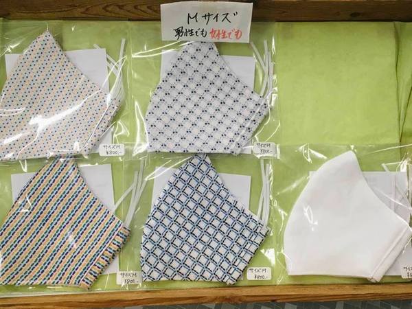 遠州織物の夏用マスクが再入荷♪