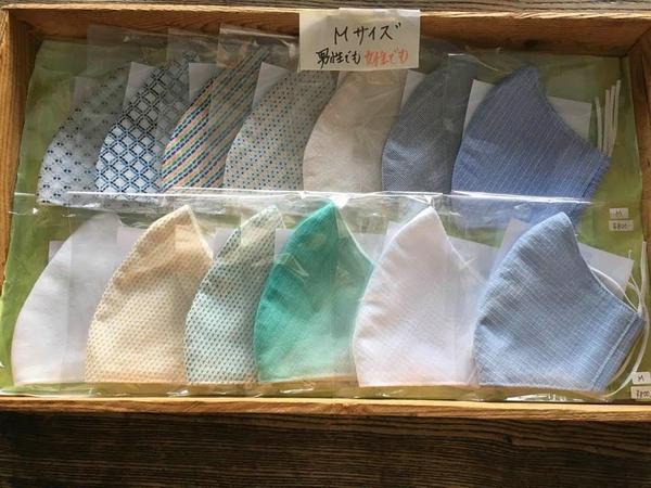 遠州織物の夏用マスクが再入荷しました♪