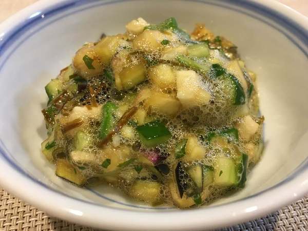 夏バテ予防に山形の郷土料理「だし」♪