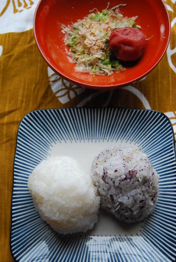 夏ごはんｗｓにて「おにぎりワークショップ」♪