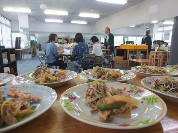 まちゼミ「塩糀と醤油糀で簡単・美味しい・ヘルシー！」の様子♪