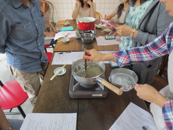乾物屋のお味噌汁教室♪