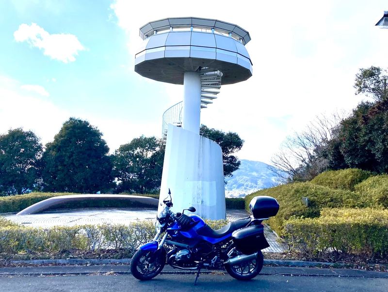 「都田丸山緑地展望台。」住宅街に突然現れる展望台！