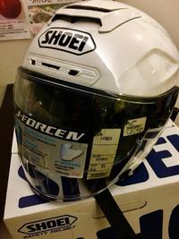 備忘録（バイク）ショウエイ Ｊフォース4  色 ルミナスホワイト サイズ XL 購入！