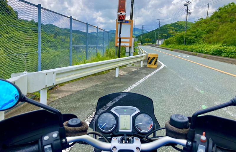 週末ツーリング情報！浜松引佐JCT付近 気温20℃