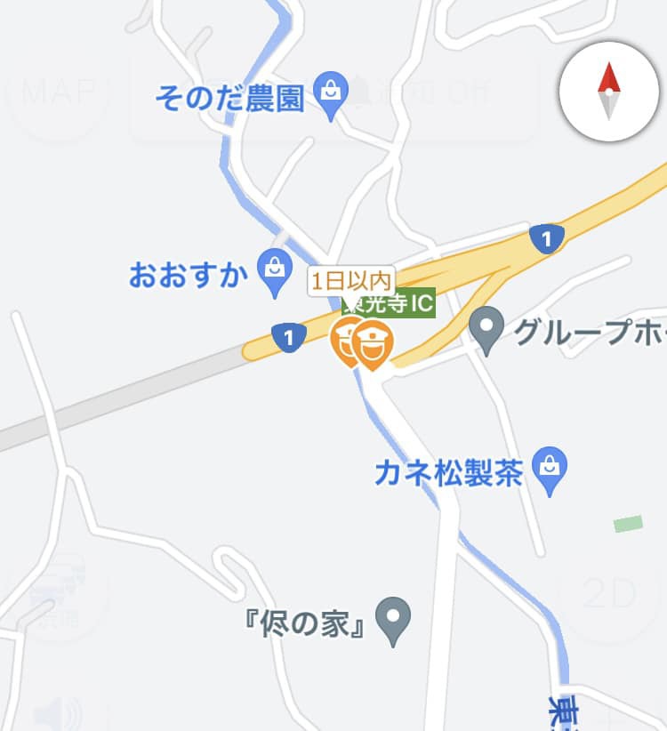 速報！取り締まり情報。静岡県島田市東光寺