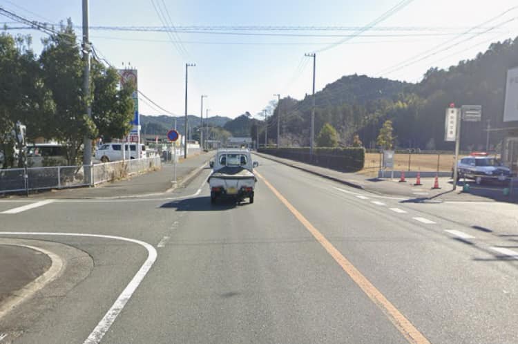 交通取り締まり情報！静岡県浜松市天竜区船明