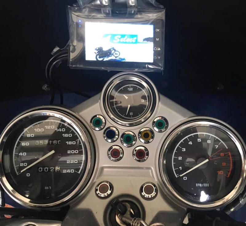 備忘録（バイク）バイク用ドライブレコーダー取り付け完了！
