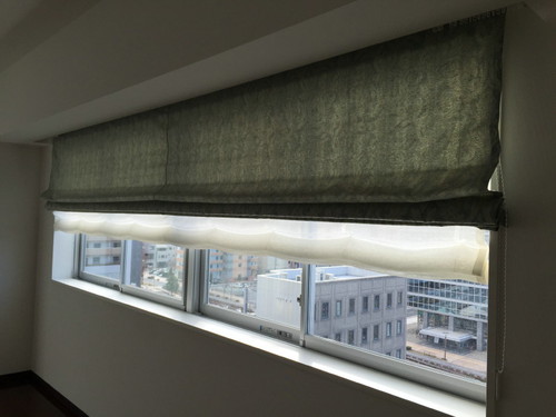浜松市の新築マンションにカーテン&ツインシェードの取り付けに行ってきました・・Ｋさま邸。。