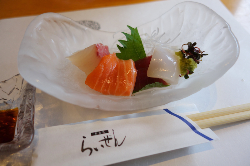 浜北の「らいぜん」で昼飯